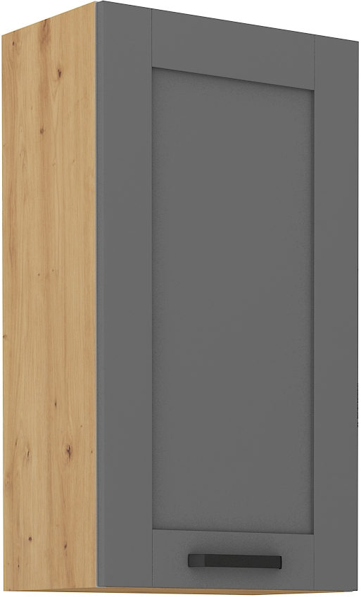 Oberschrank 50 cm / 90 cm LUNA DUST Grau / Artisan GR/AR