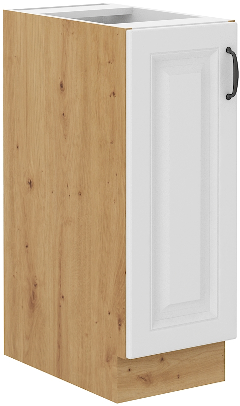 Unterschrank 30 cm Vorratsauszug - STILO WH/AR