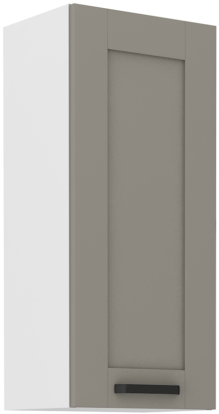 Oberschrank 40 cm / 90 cm LUNA CLAY Grau / Weiss GR/WH