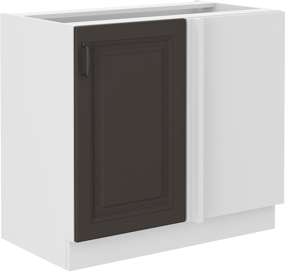 Eckunterschrank 105 cm - STILO GR/WH