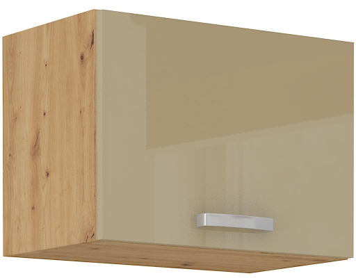 Oberschrank 50 cm / 36  cm mit Klapptür ARTISAN Cappucino HG