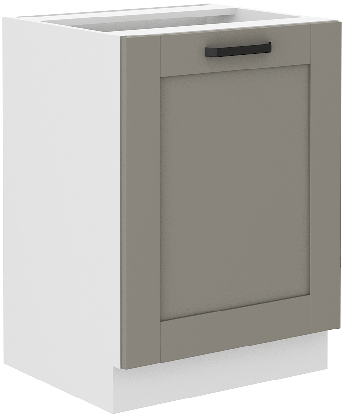 Unterschrank 60 cm LUNA CLAY Grau / Weiss GR/WH