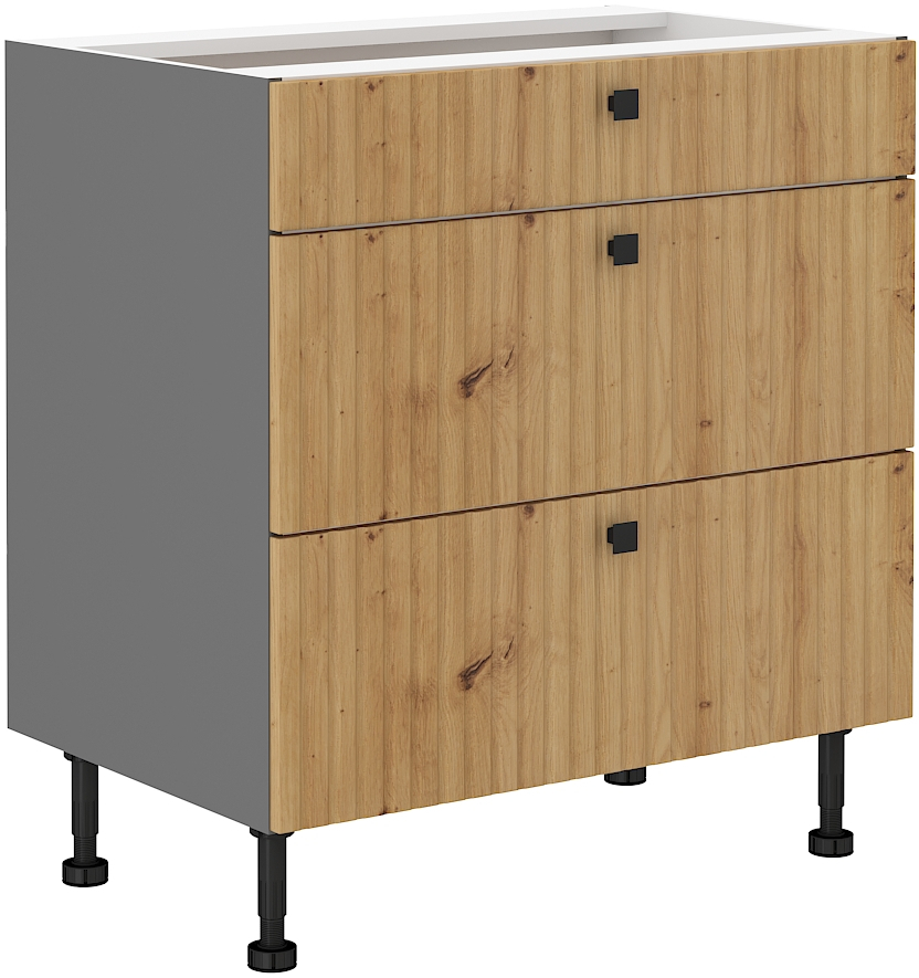 Unterschrank 80 cm mit Schubladen AVA AR
