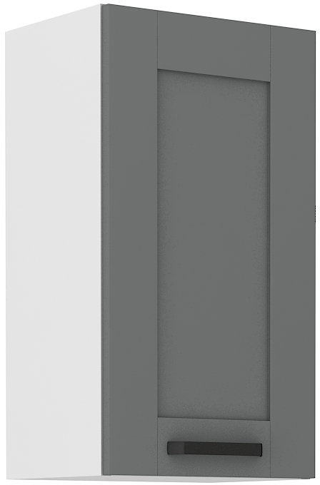 Oberschrank 40 cm / 72 cm LUNA DUST Grau / Weiss GR/WH
