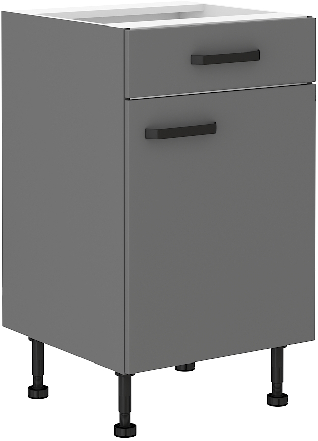 Unterschrank 50 cm mit Schubladen NESSA