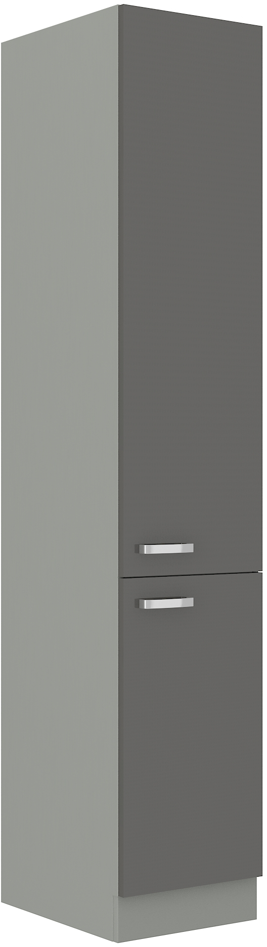 Hochschrank 40 cm / 210 cm Grey