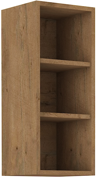 Offener Oberschrank 30 cm / 72 cm VIGO DARK