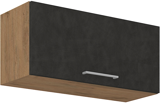 Oberschrank 80 cm / 36  cm mit Klapptür VIGO MATERA  mat 