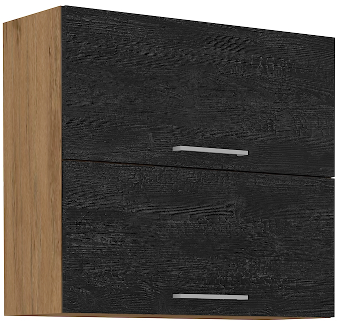 Oberschrank  80 cm / 72 cm mit Klapptür VIGO DARK