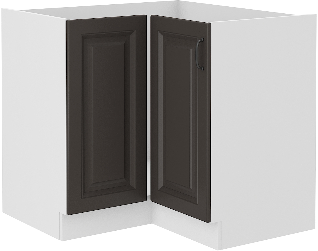 Eckunterschrank 90x90 cm - STILO GR/WH