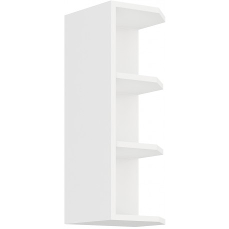 Oberer Abschlussschrank 30 cm / 72 cm LARA Weiss HG