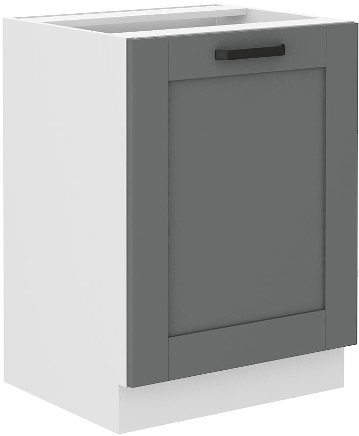 Unterschrank 60 cm LUNA DUST Grau / Weiss GR/WH