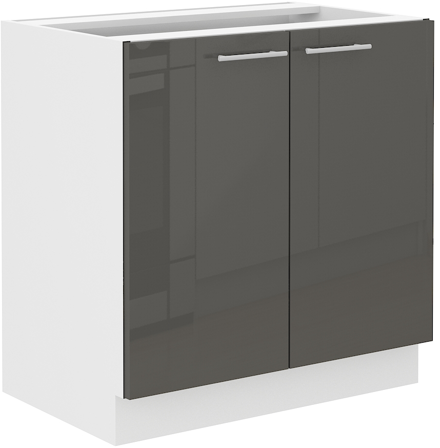 Spülenunterschrank 80 cm LARA Grau HG