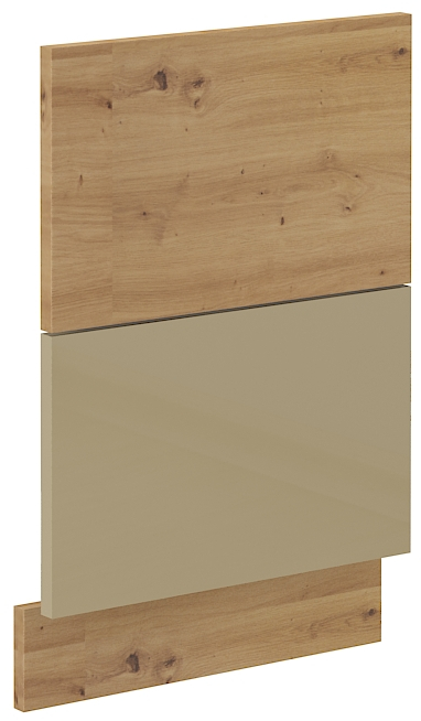 Geschirrspülerfront 45 cm Teilintegrierbar ARTISAN Cappucino HG