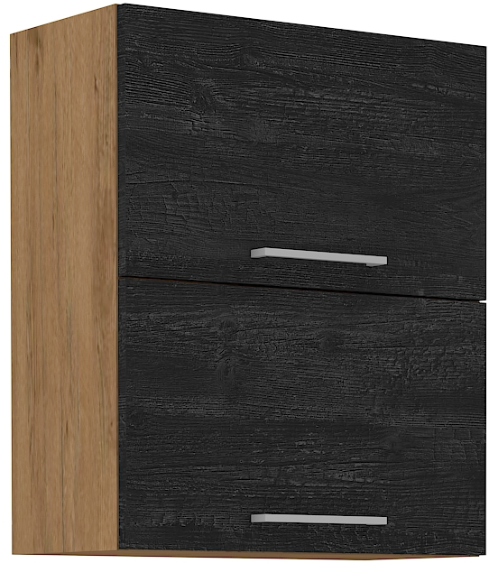 Oberschrank  60 cm / 72 cm mit Klapptür VIGO DARK