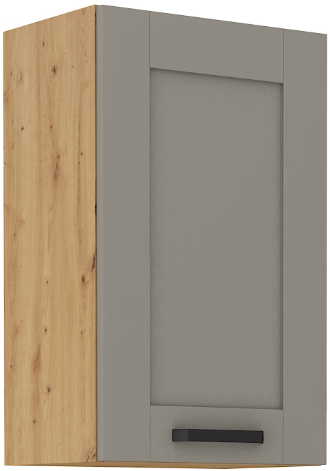 Oberschrank 45 cm / 72 cm LUNA CLAY Grau / Artisan GR/AR