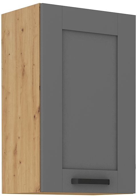 Oberschrank 45 cm / 72 cm LUNA DUST Grau / Artisan GR/AR