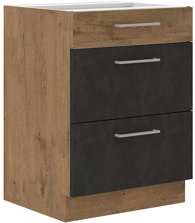 Unterschrank 60 cm mit Schubladen VIGO MATERA  mat 