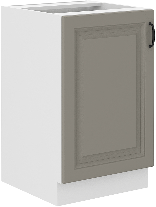 Spülenunterschrank 50 cm STILO CLAY Grau / Weiss GR/WH