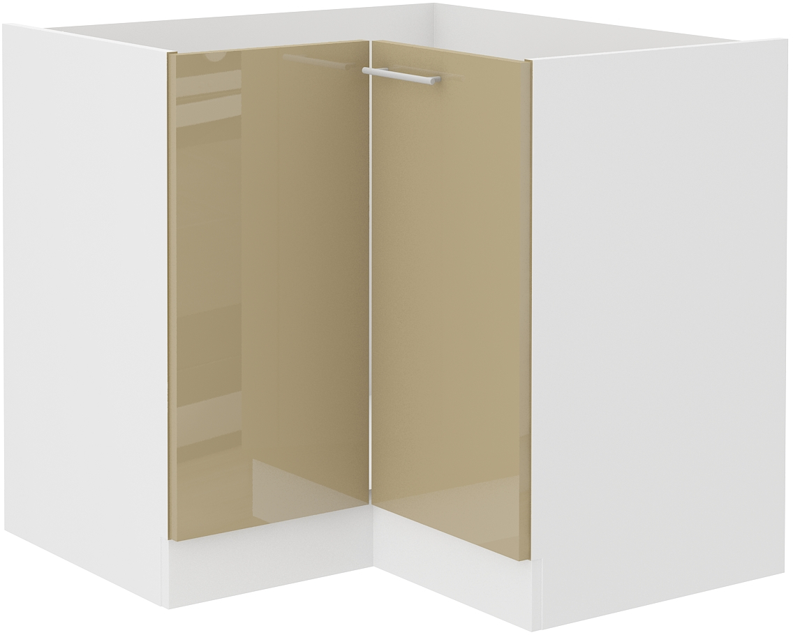 Eckunterschrank 90x90 cm LARA Cappucino HG