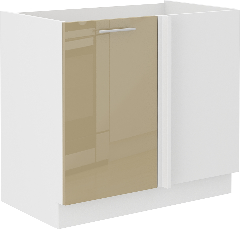 Eckunterschrank 105 cm LARA Cappucino HG