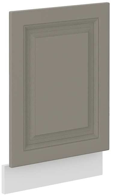Geschirrspülerfront teilintegrierbar 45 cm STILO CLAY Grau / Weiss GR/WH