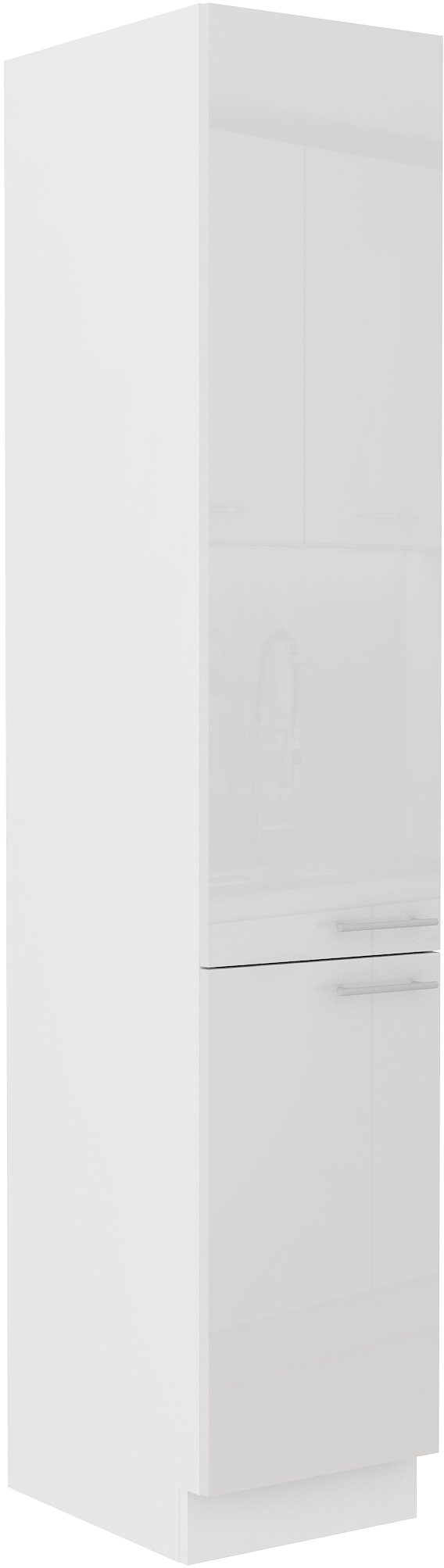 Hochschrank 40 cm / 210cm LARA Weiss HG