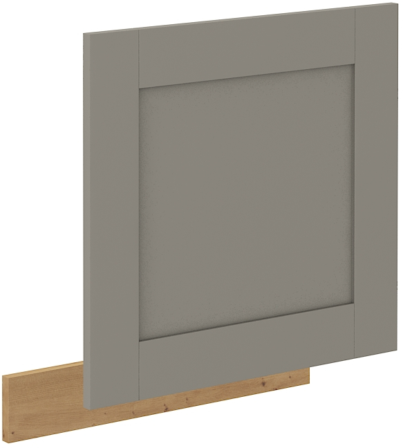 Geschirrspülerfront teilintegrierbar 60 cm LUNA CLAY Grau / Artisan GR/AR