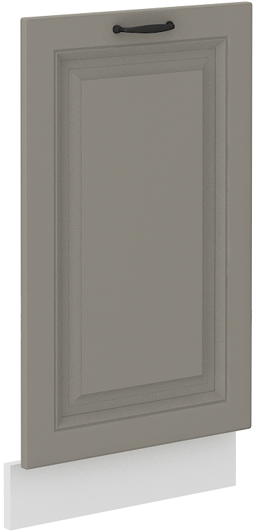 Geschirrspülerfront vollintegrierbar 45 cm STILO CLAY Grau / Weiss GR/WH