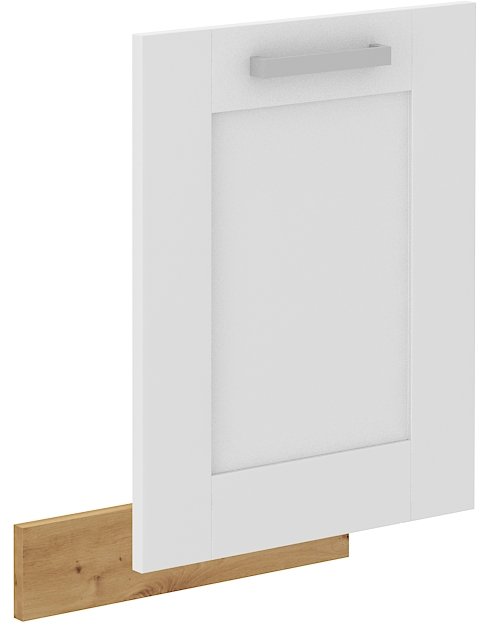 Geschirrspülerfront 45 cm Teilintegrierbar - LUNA WH/AR