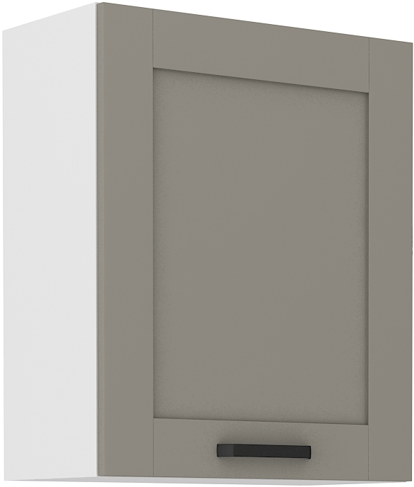 Oberschrank 60 cm / 72 cm LUNA CLAY Grau / Weiss GR/WH