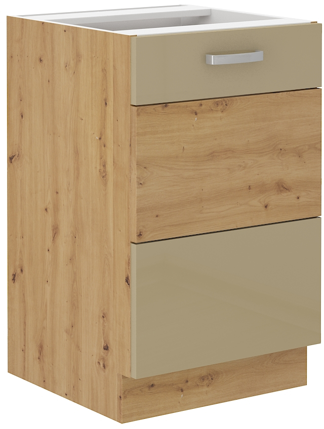 Spülenunterschrank 50 cm ARTISAN Cappucino HG