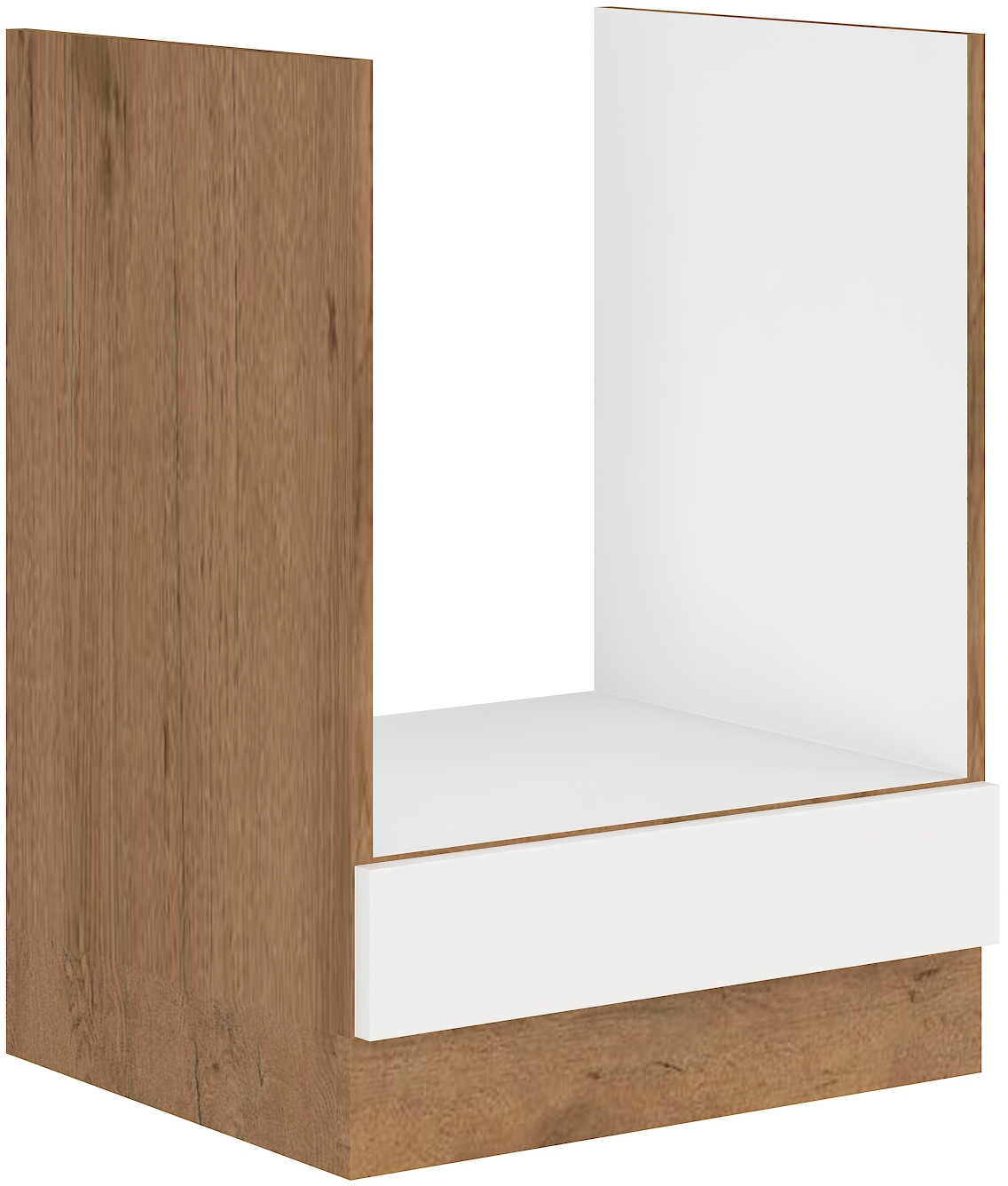 Backofenschrank 60 cm VIGO Weiss HG 