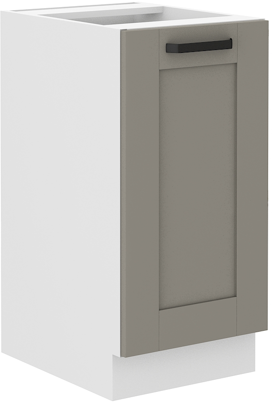 Unterschrank 40 cm LUNA CLAY Grau / Weiss GR/WH