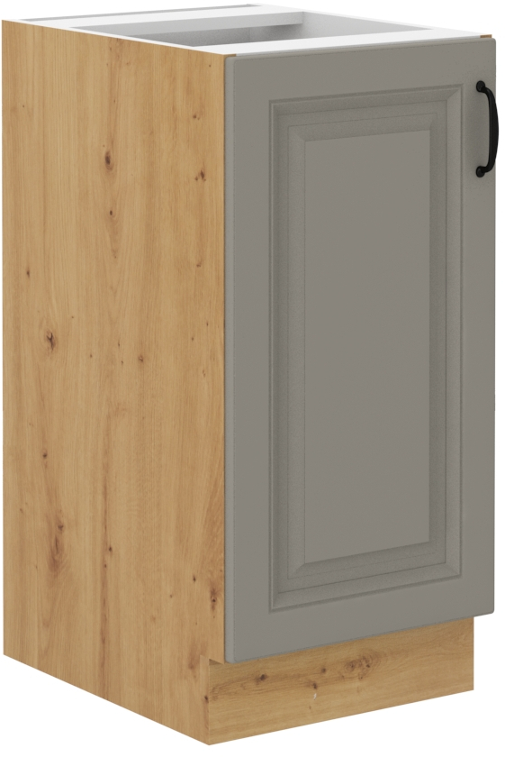 Unterschrank 40 cm STILO CLAY Grau / Artisan GR/AR