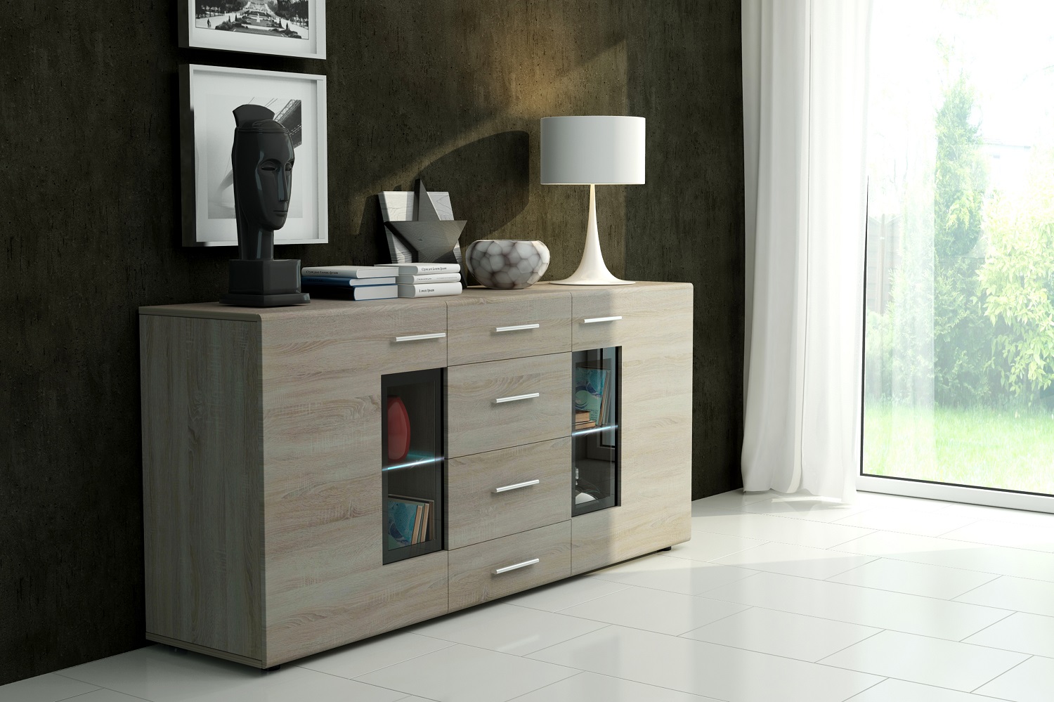 Kommode TANGO Eiche Sonoma 