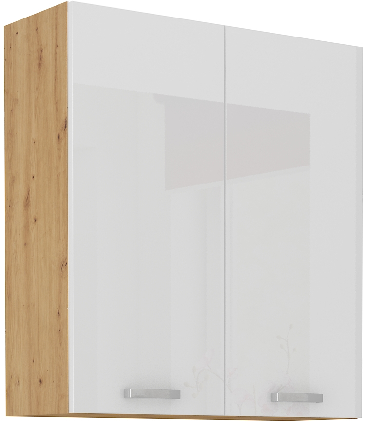 Oberschrank 80 cm / 90 cm Artisan weiß HG