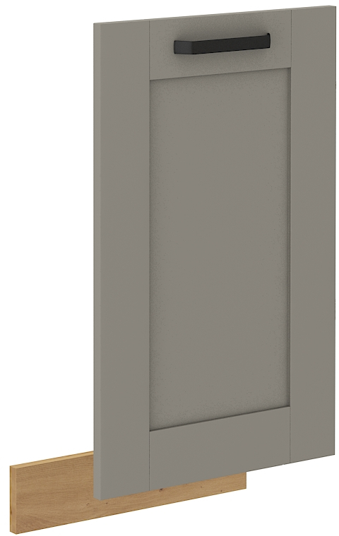 Geschirrspülerfront vollintegrierbar 45 cm LUNA CLAY Grau / Artisan GR/AR