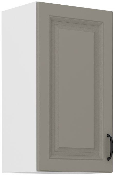 Oberschrank 40 cm / 72 cm STILO CLAY Grau / Weiss GR/WH