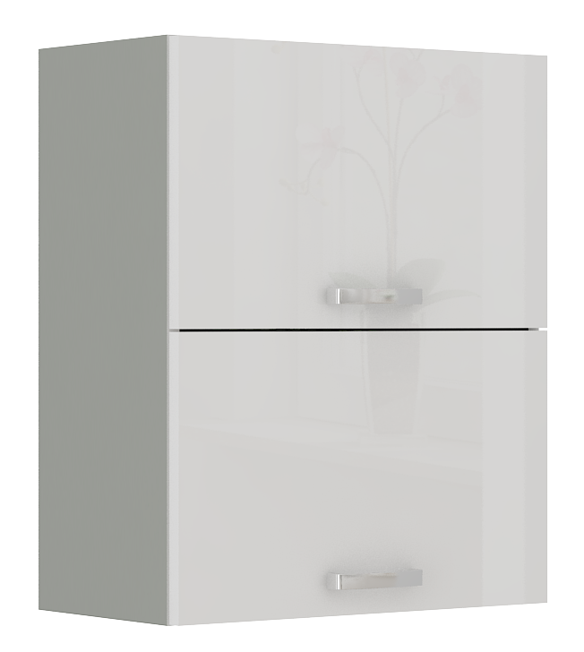 Oberschrank 60 cm / 72  cm mit Klapptür Bianca