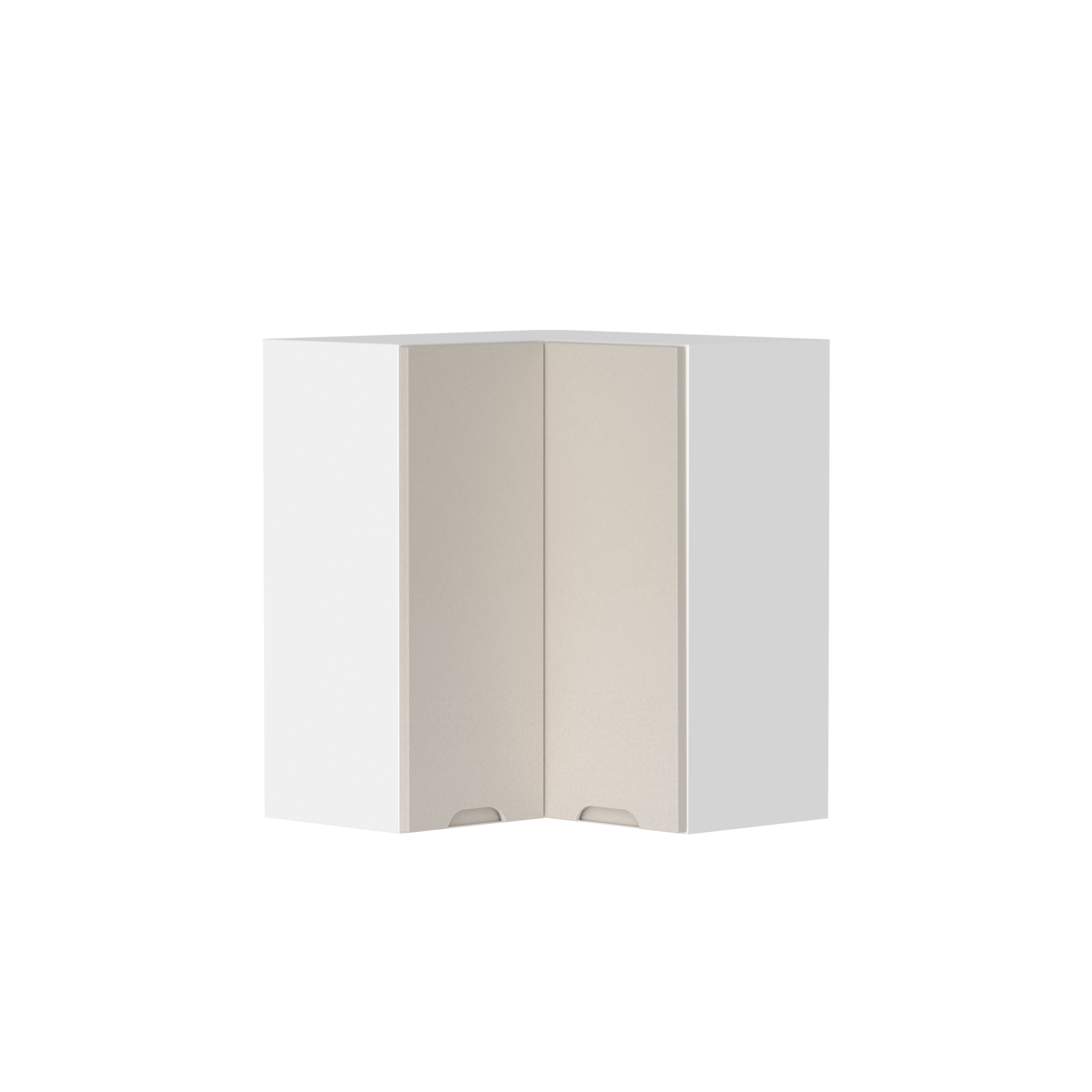 Eckoberschrank 60x60 cm / 72 cm Zoya