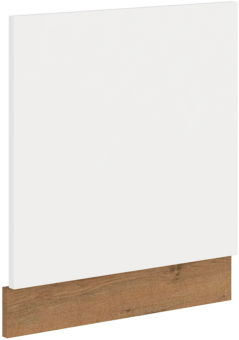 Geschirrspülerfront 60 cm Teilintegrierbar VIGO Weiss HG 