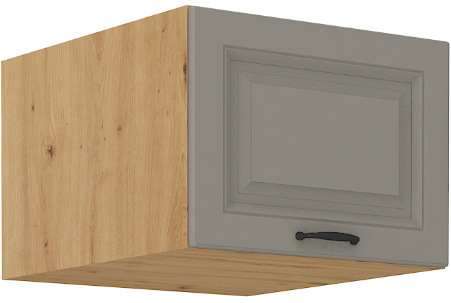 Aufsatzschrank 50 cm / 36 cm STILO CLAY Grau / Artisan GR/AR
