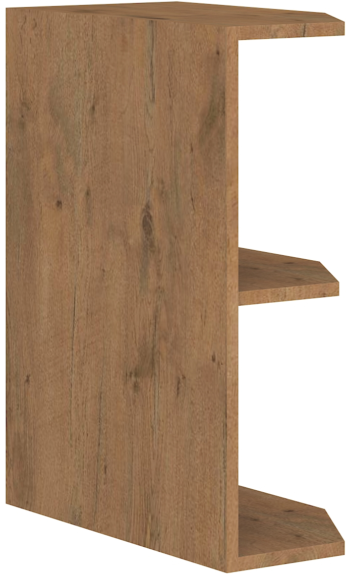 Unterer Abschlussschrank 30 cm VIGO Weiss HG 