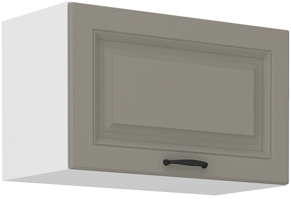 Oberschrank  60 cm / 36 cm mit Klapptür STILO CLAY Grau / Weiss GR/WH