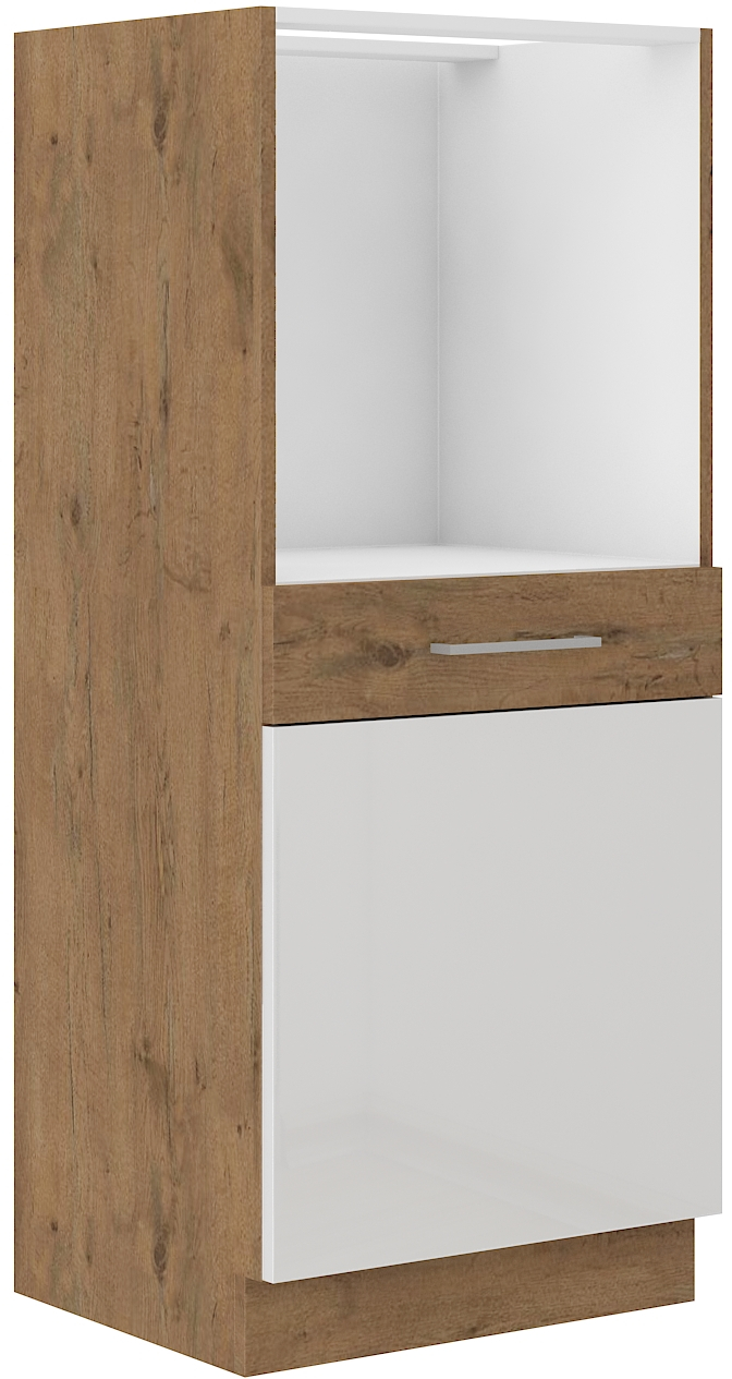 Backofenhochschrank 60 cm / 145 cm VIGO Weiss HG 