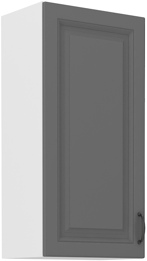 Oberschrank 45 cm / 90 cm STILO DUST Grau / Weiss GR/WH