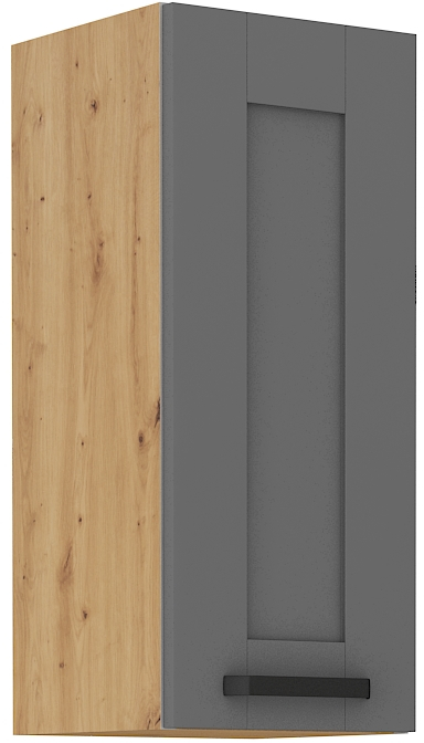 Oberschrank 30 cm / 72 cm LUNA DUST Grau / Artisan GR/AR