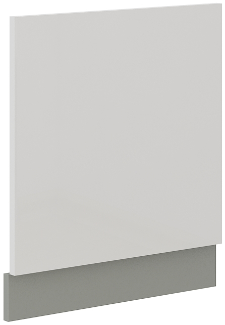 Geschirrspülerfront 60 cm Teilintegrierbar Bianca