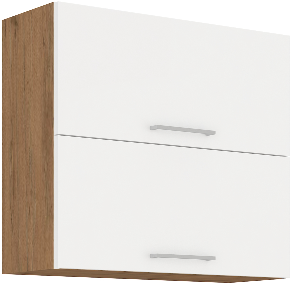 Oberschrank 80 cm / 72  cm mit Klapptür VIGO Weiss HG 